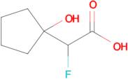 2-Fluoro-2-(1-hydroxycyclopentyl)acetic acid