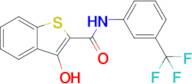 3-Hydroxy-N-[3-(trifluoromethyl)phenyl]-1-benzothiophene-2-carboxamide