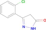 3-(2-Chlorophenyl)-4,5-dihydro-1h-pyrazol-5-one