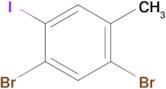 1,5-Dibromo-2-iodo-4-methylbenzene