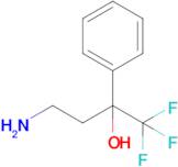 4-Amino-1,1,1-trifluoro-2-phenylbutan-2-ol