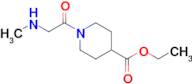 Ethyl 1-[2-(methylamino)acetyl]piperidine-4-carboxylate