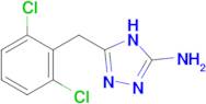 5-[(2,6-dichlorophenyl)methyl]-4h-1,2,4-triazol-3-amine