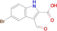 5-Bromo-3-formyl-1h-indole-2-carboxylic acid