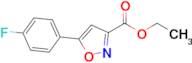 Ethyl 5-(4-fluorophenyl)-1,2-oxazole-3-carboxylate