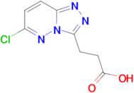 3-{6-chloro-[1,2,4]triazolo[4,3-b]pyridazin-3-yl}propanoic acid