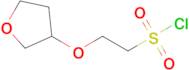 2-(Oxolan-3-yloxy)ethane-1-sulfonyl chloride