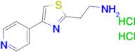 2-[4-(pyridin-4-yl)-1,3-thiazol-2-yl]ethan-1-amine dihydrochloride