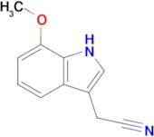 2-(7-Methoxy-1h-indol-3-yl)acetonitrile
