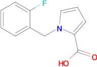 1-[(2-fluorophenyl)methyl]-1h-pyrrole-2-carboxylic acid