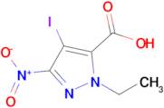 1-Ethyl-4-iodo-3-nitro-1h-pyrazole-5-carboxylic acid