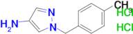 1-[(4-methylphenyl)methyl]-1h-pyrazol-4-amine dihydrochloride