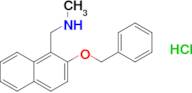 1-(2-(Benzyloxy)naphthalen-1-yl)-N-methylmethanamine hydrochloride