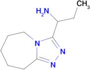 1-{5h,6h,7h,8h,9h-[1,2,4]triazolo[4,3-a]azepin-3-yl}propan-1-amine