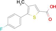 5-(4-Fluorophenyl)-4-methylthiophene-2-carboxylic acid