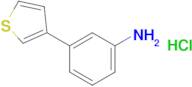 3-(Thiophen-3-yl)aniline hydrochloride