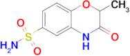 2-Methyl-3-oxo-3,4-dihydro-2h-1,4-benzoxazine-6-sulfonamide