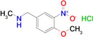 [(4-methoxy-3-nitrophenyl)methyl](methyl)amine hydrochloride