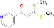 3,3-Bis(methylsulfanyl)-1-(pyridin-3-yl)prop-2-en-1-one