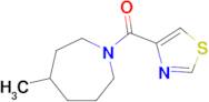 4-Methyl-1-(1,3-thiazole-4-carbonyl)azepane