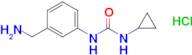 1-[3-(aminomethyl)phenyl]-3-cyclopropylurea hydrochloride