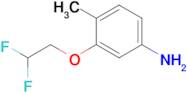 3-(2,2-Difluoroethoxy)-4-methylaniline