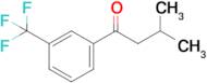 3-Methyl-1-[3-(trifluoromethyl)phenyl]butan-1-one