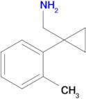 [1-(2-methylphenyl)cyclopropyl]methanamine