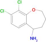 8,9-Dichloro-2,3,4,5-tetrahydro-1-benzoxepin-5-amine