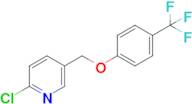 2-Chloro-5-[4-(trifluoromethyl)phenoxymethyl]pyridine