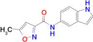 n-(1h-Indol-5-yl)-5-methyl-1,2-oxazole-3-carboxamide