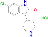 6-Chloro-3-(piperidin-4-yl)-2,3-dihydro-1h-indol-2-one hydrochloride