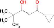 1-cyclopropyl-3-hydroxy-4,4-dimethylpent-2-en-1-one