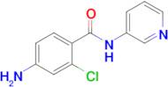 4-Amino-2-chloro-N-(pyridin-3-yl)benzamide