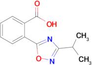 2-[3-(propan-2-yl)-1,2,4-oxadiazol-5-yl]benzoic acid
