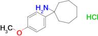 1-(4-Methoxyphenyl)cycloheptan-1-amine hydrochloride