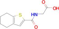 2-(4,5,6,7-Tetrahydro-1-benzothiophen-2-ylformamido)acetic acid