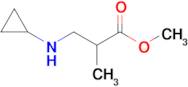 Methyl 3-(cyclopropylamino)-2-methylpropanoate