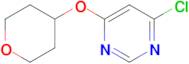 4-Chloro-6-(oxan-4-yloxy)pyrimidine