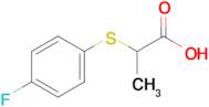 2-[(4-fluorophenyl)sulfanyl]propanoic acid