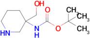 Tert-butyl (3-(hydroxymethyl)piperidin-3-yl)carbamate