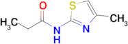 n-(4-Methylthiazol-2-yl)propionamide