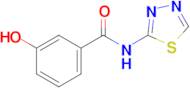 3-Hydroxy-N-(1,3,4-thiadiazol-2-yl)benzamide