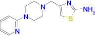 4-{[4-(pyridin-2-yl)piperazin-1-yl]methyl}-1,3-thiazol-2-amine
