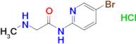 n-(5-Bromopyridin-2-yl)-2-(methylamino)acetamide hydrochloride