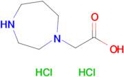 2-(1,4-Diazepan-1-yl)acetic acid dihydrochloride