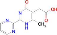 2-[6-methyl-4-oxo-2-(pyrimidin-2-yl)-1,4-dihydropyrimidin-5-yl]acetic acid