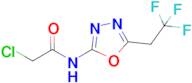2-Chloro-N-[5-(2,2,2-trifluoroethyl)-1,3,4-oxadiazol-2-yl]acetamide