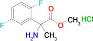 Methyl 2-amino-2-(2,5-difluorophenyl)propanoate hydrochloride