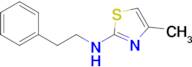 4-Methyl-N-(2-phenylethyl)-1,3-thiazol-2-amine